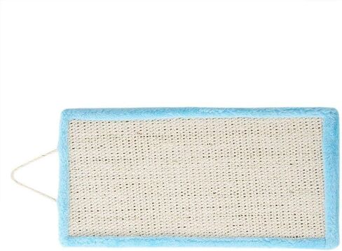 TOPINCN Cat Scratch Pad Wall Door Hanging Cat Scratching Board Cat Scratching Sofa Lounge Kitty Scratching Pad Mat(Blue) in Saudi Arabia