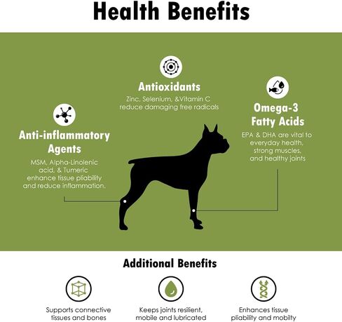 Dog Joint Supplement (240 Soft Chews) in Saudi Arabia