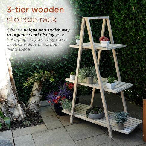 Alpine Corporation MBB174 Wood 2-Tier Rolling Storage Cart for Books, Plants, Decor, Rustic Storage Push Cart with 2 Shelves in Saudi Arabia