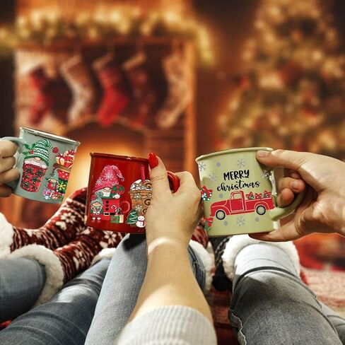 5 أوراق عيد الميلاد الأشعة فوق البنفسجية كأس DTF ملصقات التفاف للزجاج الأحمر الأخضر عيد الميلاد فرك على نقل الشارات سانتا قزم الغزلان ثلج الزنجبيل رجل تصميم الأشعة فوق البنفسجية DTF كأس التفاف نقل كأس ملصق لصياغة العرض DIY in Saudi Arabia