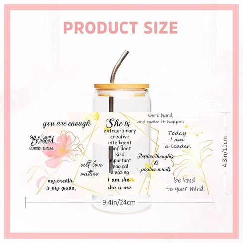 UV DTF Cup Wrap for 16 OZ - 12 Sheets Bible UV DTF Sticker for Glass, Tumbler, Bible Verse, Flower, Floral, Mental Health Quotes Style Rub on Transfer, Religious Gifts for Friend, Teacher in Kuwait