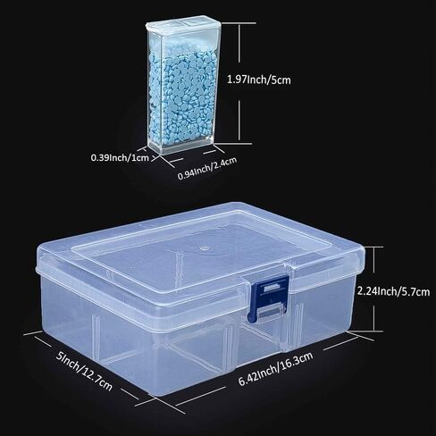 Diamond Art Painting Storage Containers,42 Grids Box Diamond Art Accessories Storage Box for Jewelry,Portable Bead Storage Art Kit Tool for Crafts in Saudi Arabia