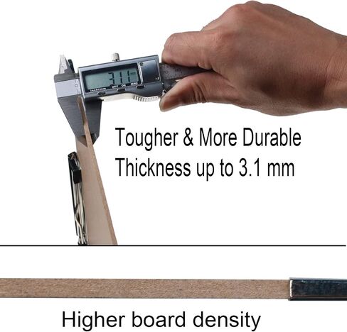 11x17 Clipboard Three Clip with Hardware Corner Guard Extra Large Clipboard Hardboard 11 x 17 Clipboards Log Color Clipboards 11x17 MDF Prevents The Wind from Blowing Away Your Files Pack of 2 in Saudi Arabia