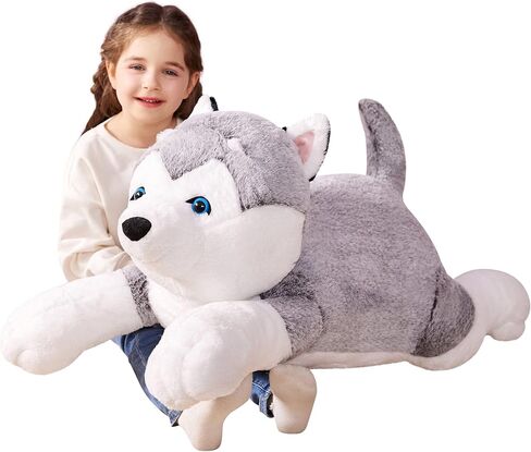 IKASA Giant Pig Stuffed Animal Plush Toy,30 Inches Large Pig Toys Gifts for Kids Girls Boys Girlfriend Children in Kuwait