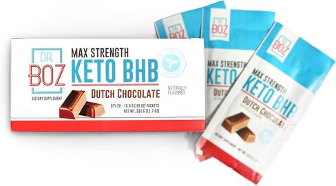 Mexican Chocolate Spice Max Strength Keto BHB Powder [20 Sachets,16.6g] -Best Keto Supplement for Weight Loss - Keto Supplement | Keto Shake – Keto Diet BHB Powder in Kuwait