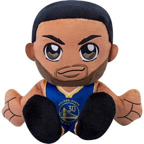 Bleacher Creatures Golden State Warriors Steph Curry 8" Kuricha Plush - Soft Chibi Inspired NBA Superstar