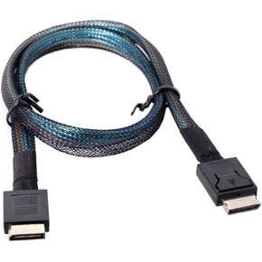 chenyang OcuLink PCIe PCI-Express SFF-8611 4i to OcuLink SFF-8611 SSD Data Active Cable 50cm