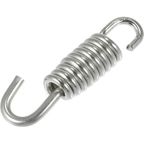 Motoforti Motorcycles Universal Exhaust Pipe Spring 40mm 1.57" Stainless Steel Exhaust Pipe Spring Hook Modified Accessory