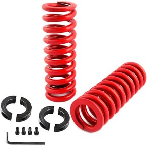 Yamaha Golf Cart Springs fit Yamaha G14, G16, G19, G20, G22, G29 Golf Cart Heavy Duty Rear Springs(Red)