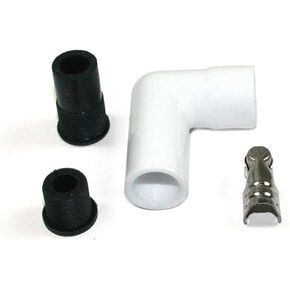 Pertronix 8501HT-1 Ceramic Spark Plug Boot, 90 Degree, White, 1 Pack