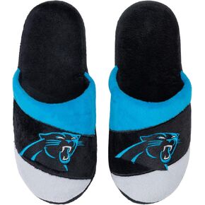 FOCO Boys NFL Team Logo Colorblock Slide Slippers Shoes