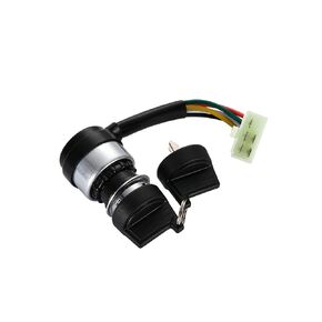 WOOSTAR 5 Wire Ignition Key Switch Replacement for 50cc 70cc 90cc 110cc 125cc 150cc 200cc 250cc Dune Buggy Go Kart ATV 4 Wheeler Quad