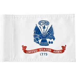 Golf Flag US Army Golf Pin Flag Practic Putting Green Golf Flag For Backyard Garden Double-Sewn 600D Nylon Miniature Pin Flag (20"X13")
