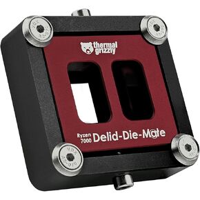 Thermal Grizzly - Delid-Die-Mate - AMD Ryzen 7000 CPU Delid Tool - Processor Heatspreader Removing Tool - Delidding Tool Developed by der8auer - Enhances Cooling