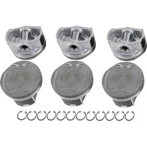 DNJ P968 Piston Set/For 2005-2015/ Lexus, Toyota/Avalon, Camry, ES350, Highlander, RAV4, RX350, Sienna, Venza / 3.5L / DOHC / V6 / 24V / 3456cc / 2GRFE