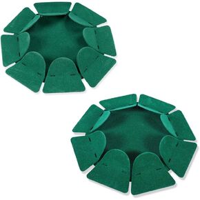 HOW TRUE 2 PCS All-Direction Golf Putting Cup Golf Practice Hole Cup Surface Flocking for Office Indoor Outdoor Golf Practicing