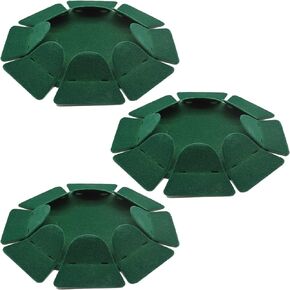 Coufce Green Golf Putting Cup, All-Direction Golf Practice Hole, Golf Training Hole Surface Flocking for Indoor, Outdoor(3Pcs)