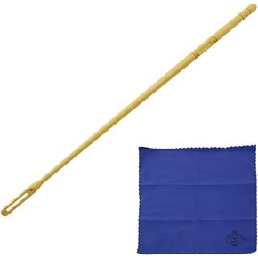 Flute Cleaning Kit Flute Cleaning Rod Flute Cleaning Swabs Flute Cleaning Cloth for Flute Cleaning Polishing