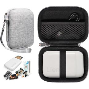 GETGEAR Mini Photo Printer Case for Liene 2x3" Photo Printer, Mini Photo Printer (Rose Gold)