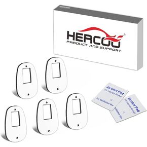 HERCOO Roof Cab Marker Light Gasket Clearance Running Lights Lamp Seal Compatible with Ram 1500 2500 3500 4500 5500 pickup 2003 to 2018, Single Sided Adhesive