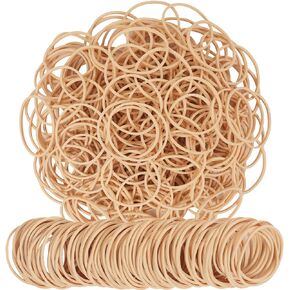 Rubber Bands Size16 Elastic Rubber Band #16 Light brown 600Pcs rubber bands office supplies File Folders Litter Box