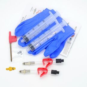 CYCEARTH Bike Bicycle DOT Oil Bleed Kit Tool for Avid Disc Brake Juicy 1 3 5 7 9 Elixir Code RX R CR XO XX SRAM Carbon Trail Formula