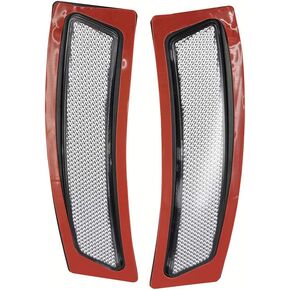 GSRECY Front Bumper Reflector Side Marker Lights For BMW F30 3 Series F32 F33 F36 4-Series (Amber Lens)