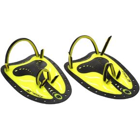 Professional Swim Training Paddles Adjustable Diving Training Hand Fin Flippers Flat Paddles Swimming Training Aid Scuba Equipment for Men Women Children
