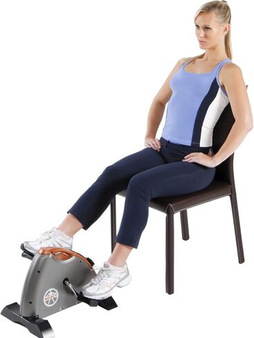 Marcy Under Desk Mini Pedal Leg and Arm Exercise Cycle with Adjustable Magnetic Resistance Physical Therapy Leg Exercisers in Saudi Arabia