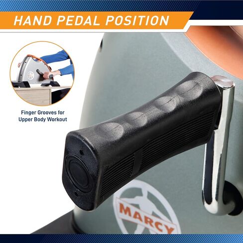 Marcy Under Desk Mini Pedal Leg and Arm Exercise Cycle with Adjustable Magnetic Resistance Physical Therapy Leg Exercisers in Saudi Arabia