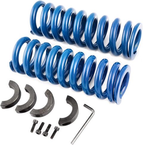 LEAPGOMAX Yamaha G29 Shock Springs زنبرك خلفي شديد التحمل يناسب عربة الجولف G14، G16، G19، G20، G22، G29 Yamama Golf Carts Jake's Spring (قطعتان) in Saudi Arabia