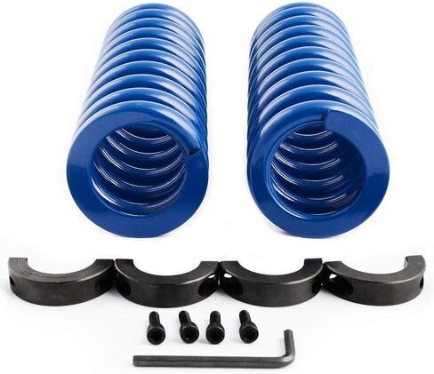 LEAPGOMAX Yamaha G29 Shock Springs زنبرك خلفي شديد التحمل يناسب عربة الجولف G14، G16، G19، G20، G22، G29 Yamama Golf Carts Jake's Spring (قطعتان) in Saudi Arabia