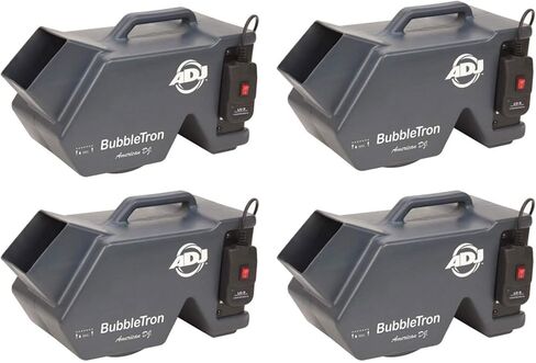 آلة فقاعات الحفلات المحمولة الاحترافية من أمريكان دي جي مع جهاز تحكم عن بعد (4 عبوات) in Kuwait