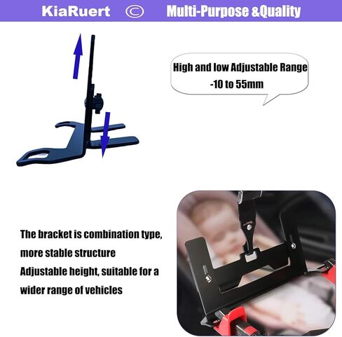 دعامة مزلاج مقعد السيارة العالمية ISOFIX، مجموعة تثبيت مرساة مقعد الطفل in Kuwait