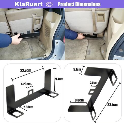 دعامة مزلاج مقعد السيارة ISOFIX، مجموعة تثبيت مرساة مقعد الأطفال العالمي in Kuwait
