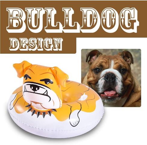 أنبوب الثلج WateBom، زلاجة ثلج قابلة للنفخ للأطفال أو البالغين، ألعاب ثلج شديدة التحمل مقاس 48 بوصة بمقبضين ومسند ظهر مريح in Kuwait