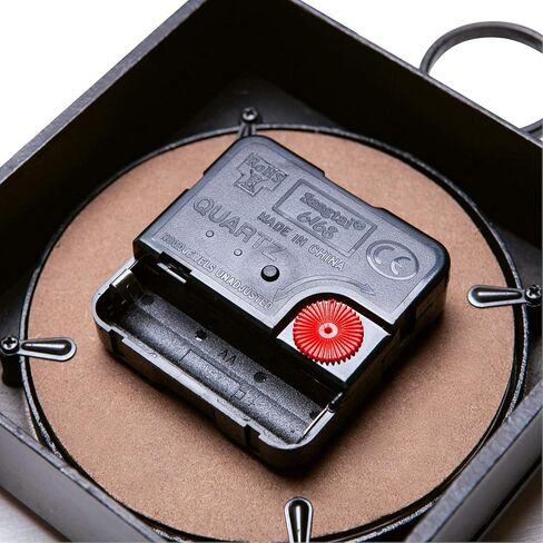 ساعة طاولة كلاسيكية بتصميم SOFFEE مع قاعدة خشبية، ساعة مكتب كوارتز تناظرية كلاسيكية تعمل بالبطارية لديكور المنزل وغرفة المعيشة والمطبخ باللون الأسود العتيق in Kuwait