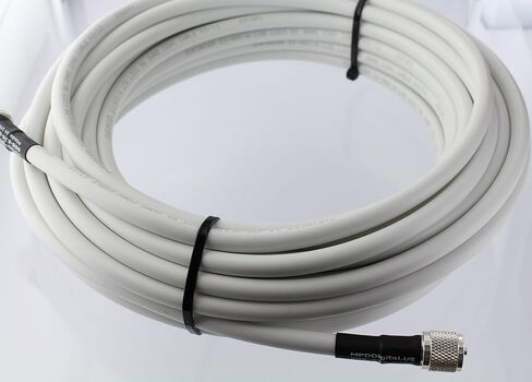 MPD Digital I MPD-400 PVC Superflex Coax Cable I PL259 UHF Male Connectors I Ultra Low Loss for Ham, VHF, RF, CB Radio I Made in The USA I Black, 1 Foot in Saudi Arabia