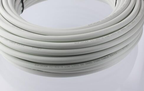 MPD Digital I MPD-400 PVC Superflex Coax Cable I PL259 UHF Male Connectors I Ultra Low Loss for Ham, VHF, RF, CB Radio I Made in The USA I Black, 1 Foot in Saudi Arabia