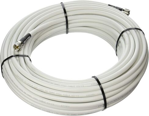 MPD Digital I MPD-400 PVC Superflex Coax Cable I PL259 UHF Male Connectors I Ultra Low Loss for Ham, VHF, RF, CB Radio I Made in The USA I Black, 1 Foot in Saudi Arabia