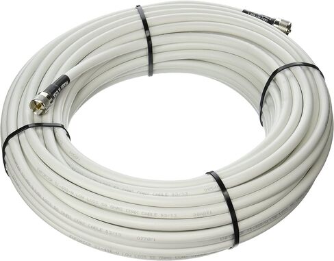 MPD Digital I MPD-400 PVC Superflex Coax Cable I PL259 UHF Male Connectors I Ultra Low Loss for Ham, VHF, RF, CB Radio I Made in The USA I Black, 1 Foot in Saudi Arabia