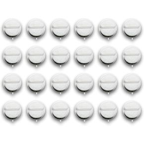 NISPIRA Triple Filtration Charcoal Water Filter for 84oz/2.5L Nugget Dog & Cat Water Fountain Dispenser 24 Pack