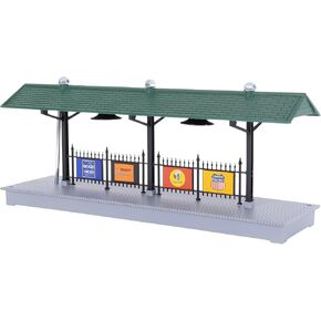 Lionel Electric O Gauge Model Train Accessories for 168 months to 999 months, Illuminated Station Platform , Green