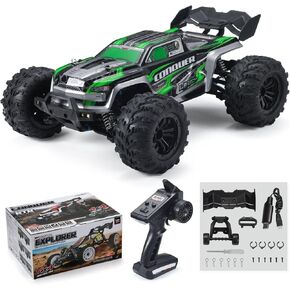 16102 Remote Control Truck 1/16 Scale RC Off Road car, 4WD Fast RC Cars 35 KPH, 4X4 Esports High Speed Remote Control Cars for Adults and Boys, All Terrain Off Road Truck