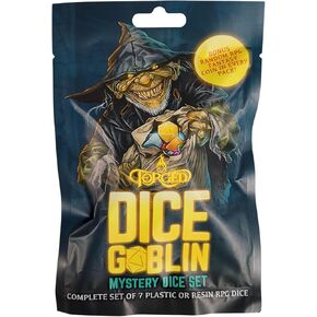 Forged Dice Co. Dice Goblin Mystery DIce Set - RPG Dice Set - DND Dice Set