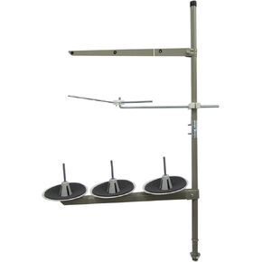 CKPSMS Brand -1SET #F3 Industrial Sewing Machine 3 Spool Thread Stand Compatible with/Replacement for Juki Brand Brother Brand Consew Brand (F3)
