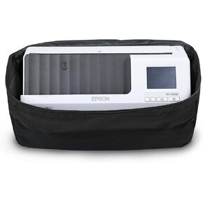 Compact Document Scanner Carrying Case – Travel Bag for Fujitsu ScanSnap ix1300, Plustek, Epson and Brother Scanner use. Dust-Proof, Anti-Static, Dust Cover & Protector.