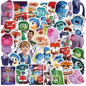 100pcs Coraline & The Secret Door Classic Movie Stickers Cartoon Waterproof Vinyl Decals for Water Bottle Laptop Guitar Car Luggage Skateboard Manga Gifts for Kids Teens Girls Boys (Blue)