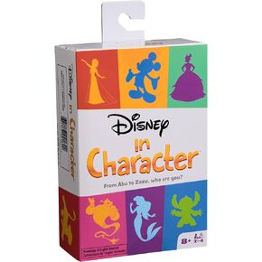 Spin Master Games, Disney in Character Card Game, Interactive Charades, Disney Trivia & More for Hilarious Family Fun, Indoor Activity, for Kids & Family, 2-4 Players, for Ages 8 & Up