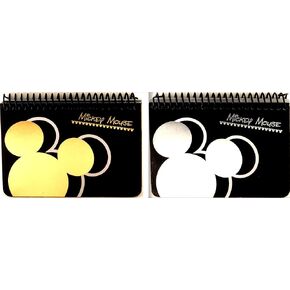 Eemrald Mickey Mouse Black Spiral Autograph Books - (2 Books Set) (Bighead)